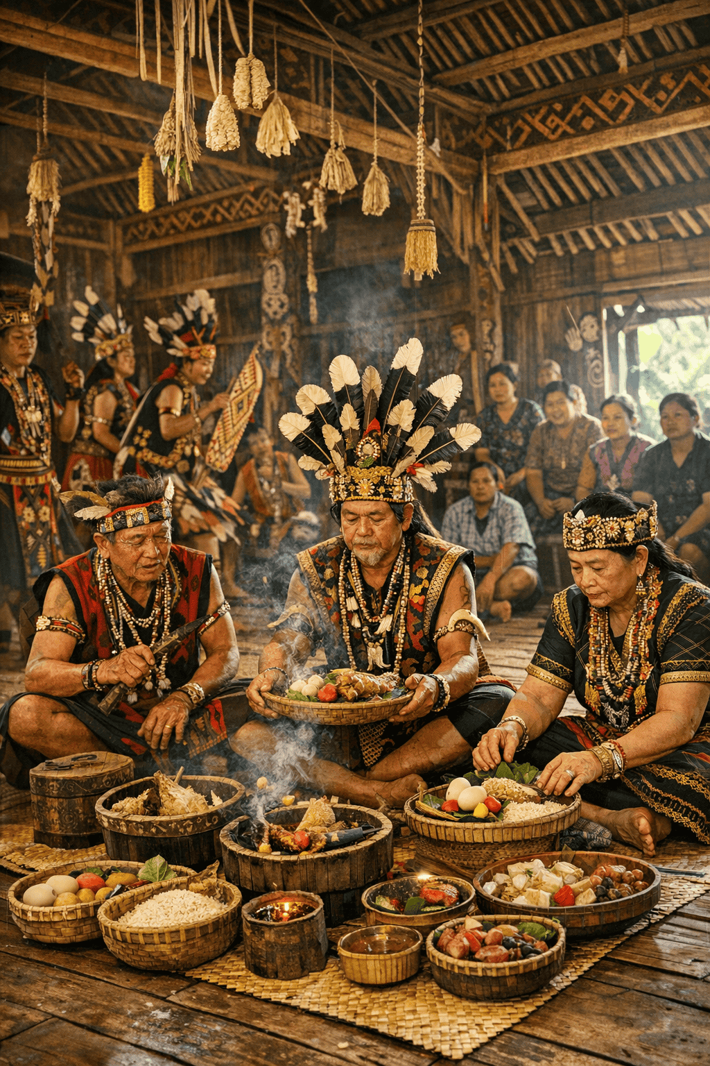 Aruh Adat Dayak Paramasan: Ritus Syukuran Panen dan Perlindungan Lingkungan